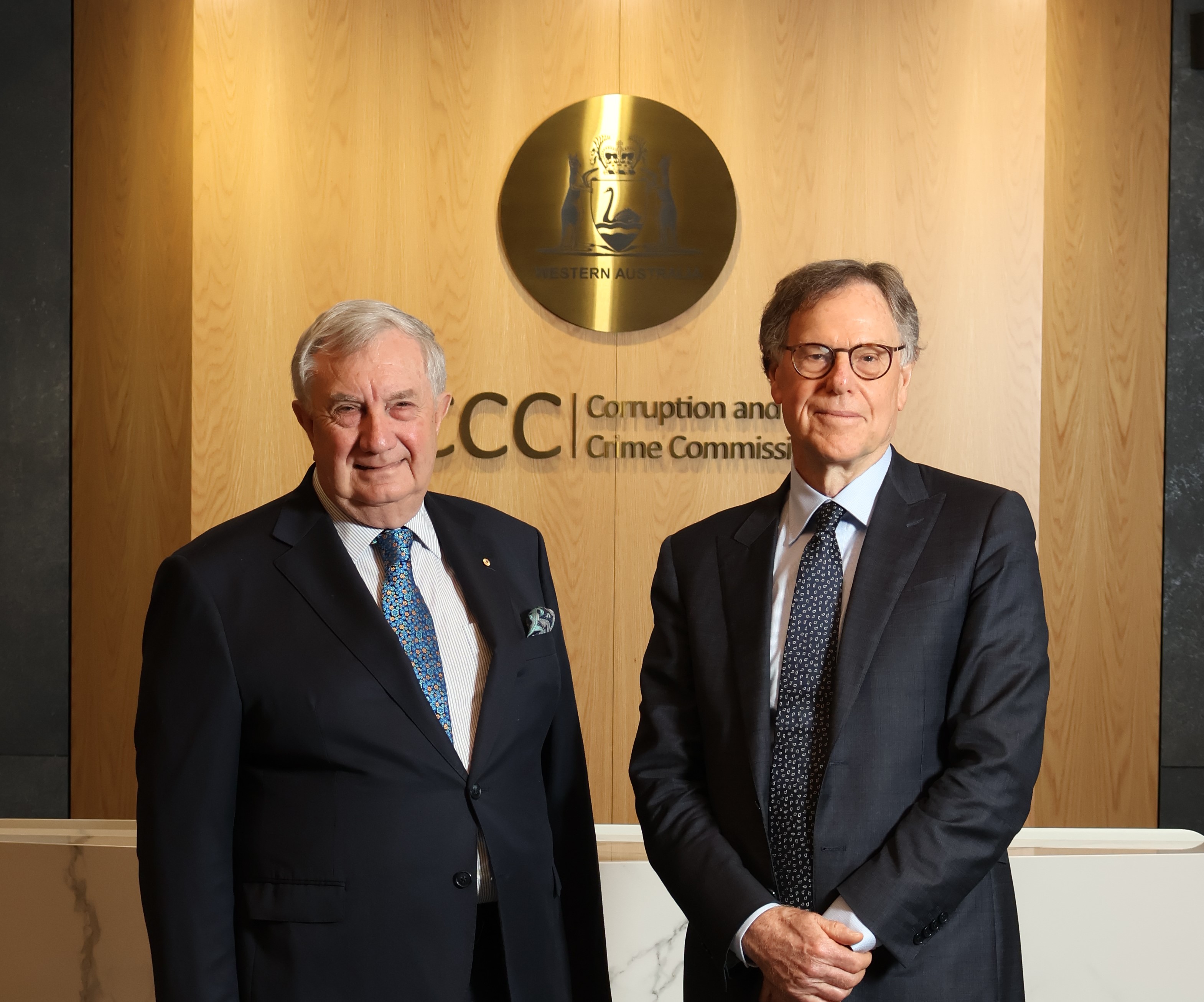 Commissioner John McKechnie AO KC and Deputy Commissioner Michael Corboy SC