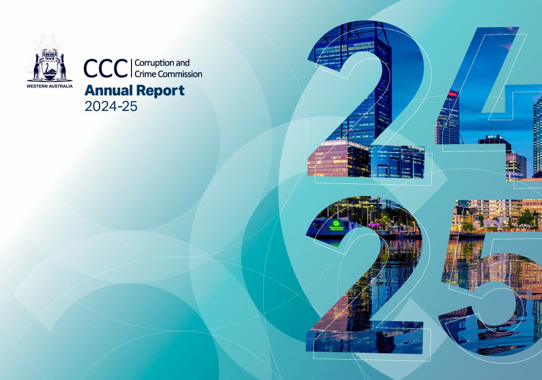 Annual Report front cover. 24/25 in large text. 