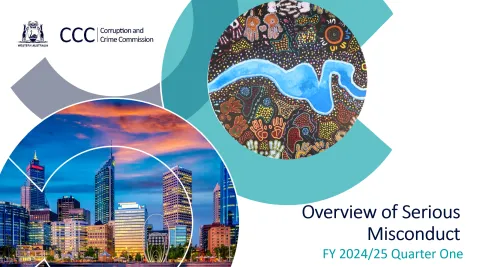 Overview of serious misconduct Q1